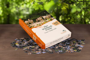 Das Wildpark-Puzzle "Unser Wolfsrudel" - 1000 Teile