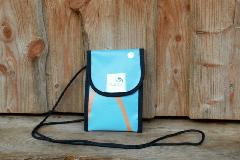 Kleine Tasche (Brustbeutel) “Pünktchen weis”