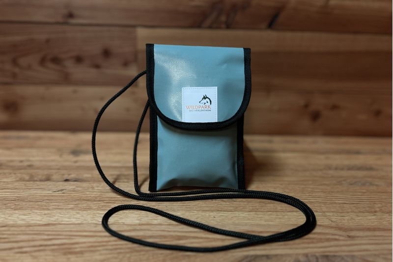 Kleine Tasche (Brustbeutel) “Türkis 1”